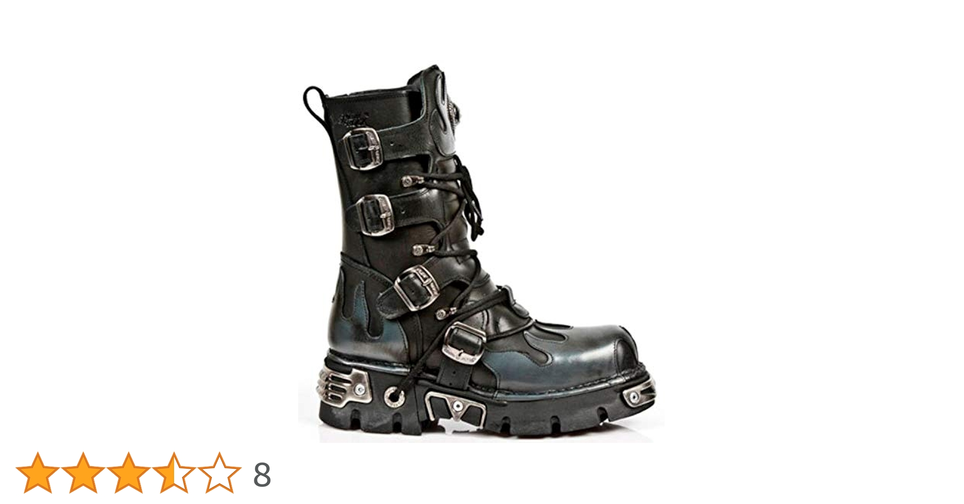 Amazon | New Rock メンズ カラー: ブラック | ブーツ